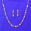 Kundan Delicate Necklace Set With Carat Gold Plating