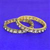 Kundan Classic Bangles With Gold Plating
