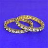 Kundan Classic Bangles With Gold Plating
