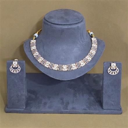 Kundan Classic Necklace With Carat Gold Plating