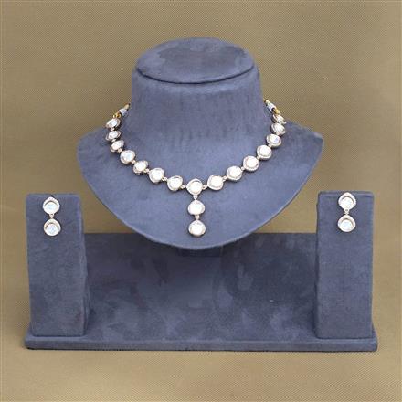 Kundan Classic Necklace With Carat Gold Plating