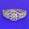 Kundan Openable Kada With Carat Gold Plating