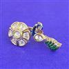 Kundan Adjustable Ring With Carat Gold Plating