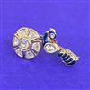 Kundan Adjustable Ring With Carat Gold Plating