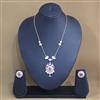 Kundan Meenakari Pendant Set With Carat Gold Plating