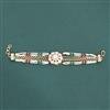 Kundan Moti Bracelet With Gold Plating