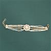 Kundan Moti Bracelet With Gold Plating