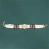 Kundan Moti Bracelet With Gold Plating