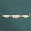 Kundan Moti Bracelet With Gold Plating