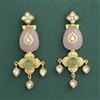 Kundan Classic Earring With Gold Plating