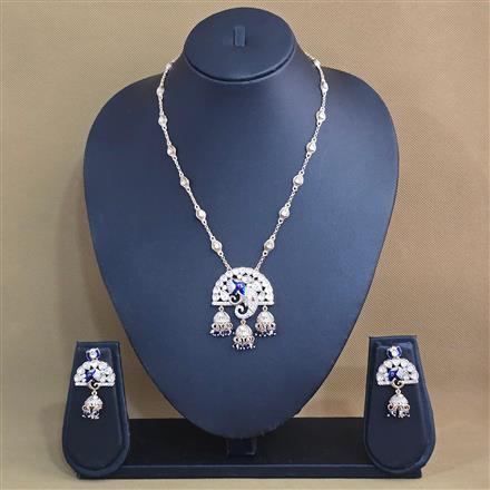 Kundan Meenakari Pendant Set With Carat Gold Plating
