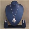 Kundan Meenakari Pendant Set With Carat Gold Plating
