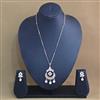 Kundan Classic Pendant Set With Carat Gold Plating