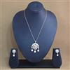 Kundan Meenakari Pendant Set With Carat Gold Plating