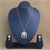 Kundan Meenakari Pendant Set With Carat Gold Plating