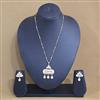 Kundan Meenakari Pendant Set With Carat Gold Plating
