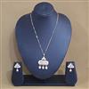 Kundan Meenakari Pendant Set With Carat Gold Plating