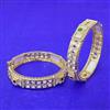 Kundan Openable Bangles With Carat Gold Plating