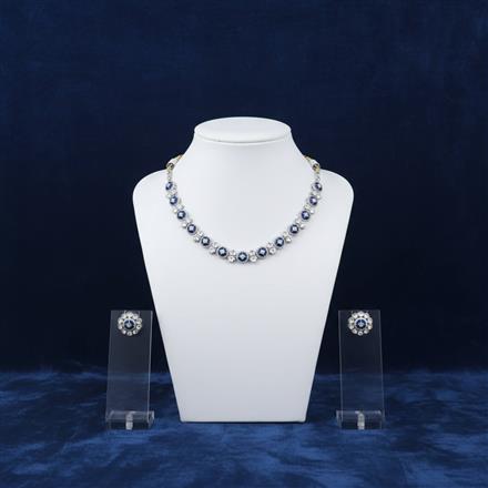 Kundan Classic Necklace Set With Carat Gold Plating