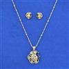 Kundan Classic Pendant Set With Carat Gold Plating