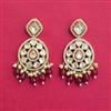 Kundan Moti Earring With Carat Gold Plating