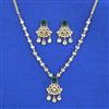 Kundan Classic Necklace Set With Carat Gold Plating