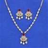 Kundan Classic Necklace Set With Carat Gold Plating
