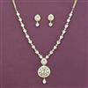 Kundan Meenakari Necklace Set With Carat Gold Plating