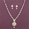 Kundan Meenakari Necklace Set With Carat Gold Plating