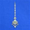 Kundan Mother Of Pearl Tikka With Carat Gold Plating