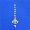 Kundan Mother Of Pearl Tikka With Carat Gold Plating