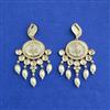 Kundan Mother Of Pearl Earring With Carat Gold Plating
