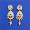 Kundan Mother Of Pearl Earring With Carat Gold Plating