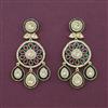 Kundan Meenakari Earring With Carat Gold Plating