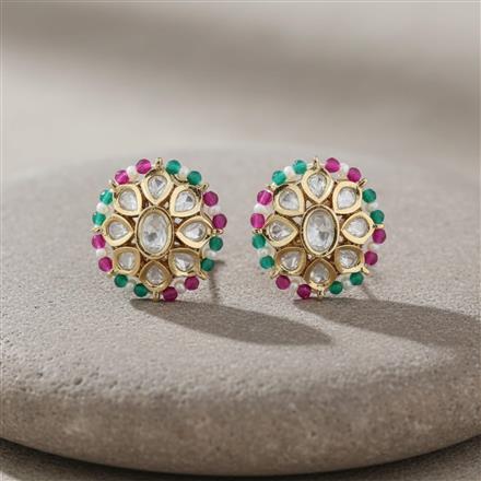 Kundan Tops With Carat Gold Plating