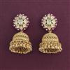 Kundan Jhumki With Carat Gold Plating