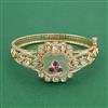 Kundan Openable Kada With Carat Gold Plating