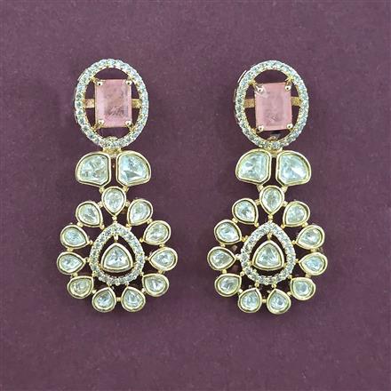 Kundan Classic Earring With Carat Gold Plating