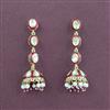 Kundan Meenakari Earring With Carat Gold Plating
