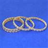 Kundan Classic Bangles With Carat Gold Plating