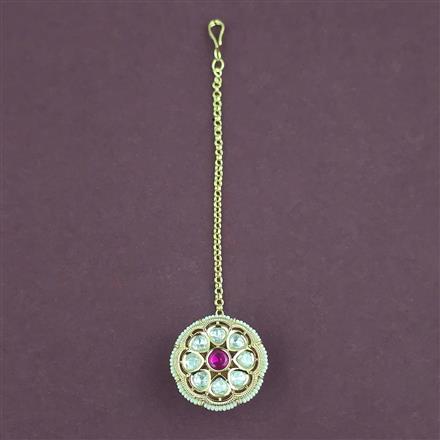 Kundan Classic Bore With Carat Gold Plating