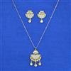 Kundan Classic Pendant Set With Carat Gold Plating