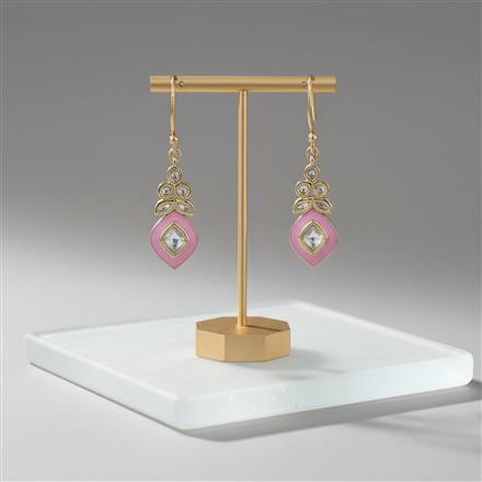 Kundan Classic Earring With Carat Gold Plating