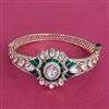 Kundan Openable Kada With Carat Gold Plating