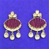 Kundan Classic Earring With Carat Gold Plating