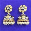 Kundan Jhumki With Carat Gold Plating