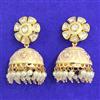 Kundan Jhumki With Carat Gold Plating
