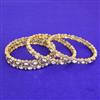 Kundan Classic Bangles With Carat Gold Plating