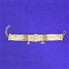 Kundan Moti Bracelet With Carat Gold Plating