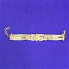 Kundan Moti Bracelet With Carat Gold Plating